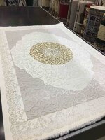Ковер Nazende 2х2,9 1738E WHITE / GOLD STAN