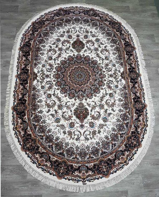 Ковер ABRISHIM 1,2x1,8 20101J CREAM / CREAM OVAL