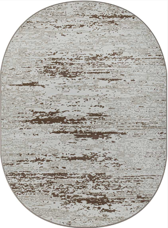 Ковер Rimma Lux 3х4  37441C BEIGE \ D.BEIGE OVAL
